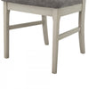 Halston 5-Piece Dual Leaf Extendable Wood Dining Set with Chairs, Dark Grey (Seats 4-8) | Ensemble de salle a manger extensible Halston 5 pieces a double rallonge en bois avec chaises, gris fonce (4 a 8 places)