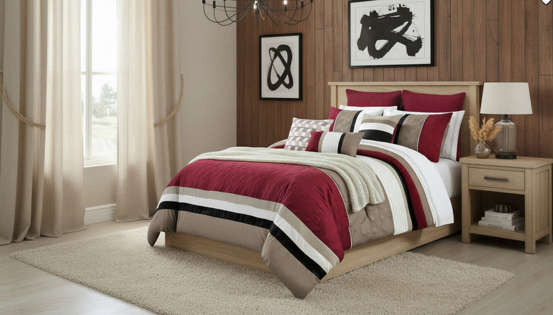 Madison 7-Piece Queen Comforter Set