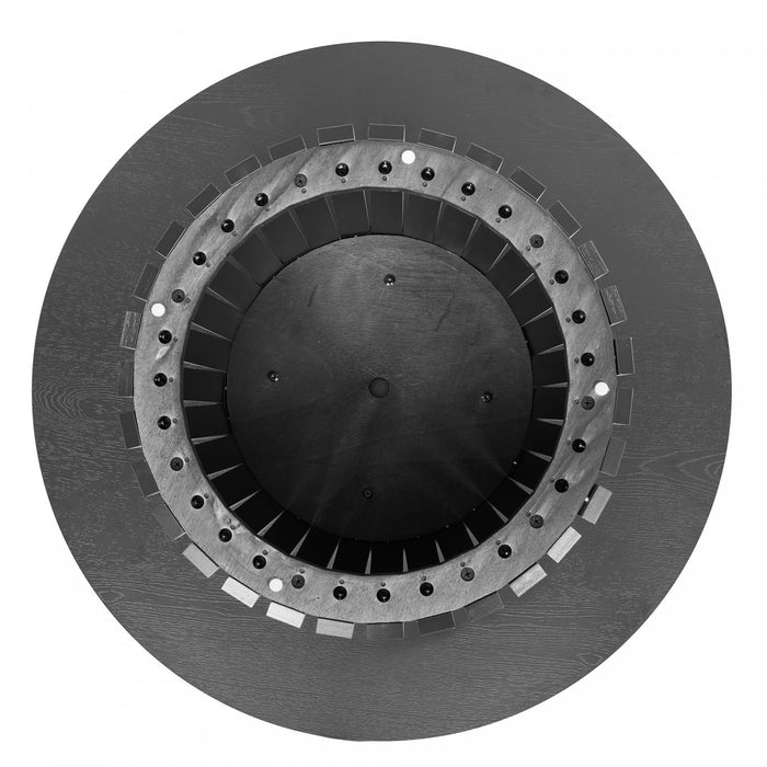 Layla Scandinavian Modern Coffee Table in Black