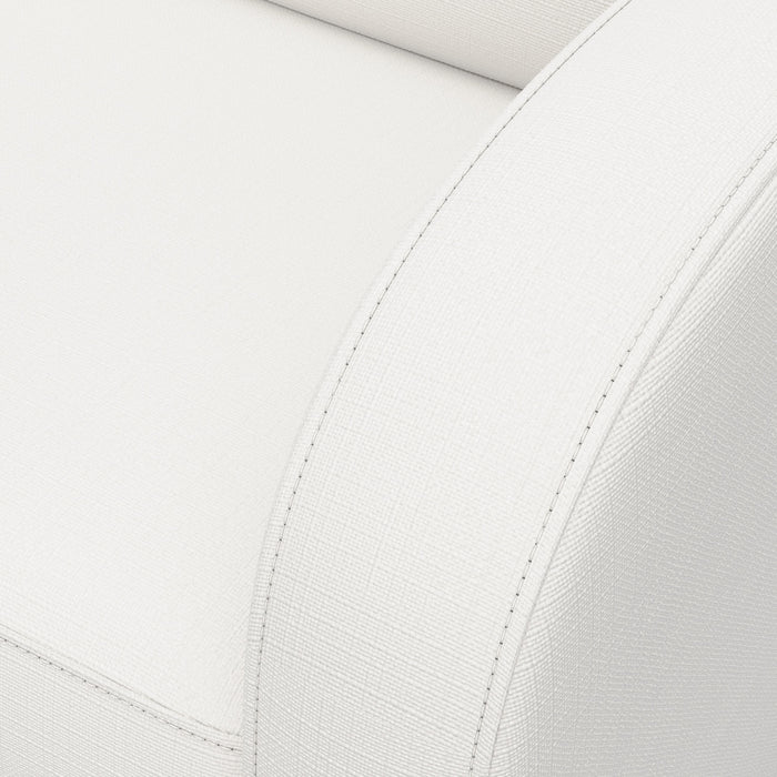Storkcraft Santa Monica Power Recliner - Ivory Basketweave