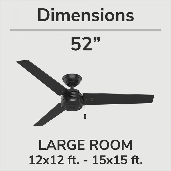 Cassius Ceiling Fan - Black