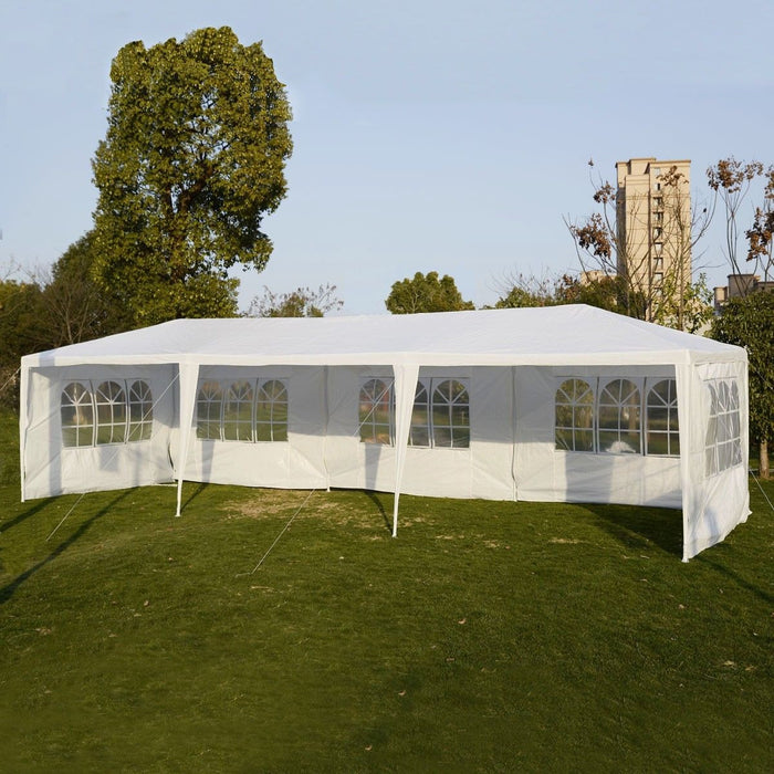 Costway 10'x30' Party Wedding Patio Tent Canopy Heavy Duty Gazebo Pavilion Event