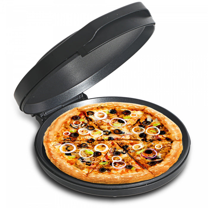 CHK Series Commercial Chef 12\" Pizza Maker with Variable Temperature, CHQP12R