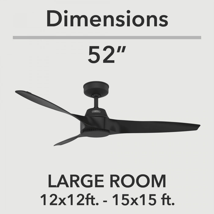 Mosley Ceiling Fan - Black