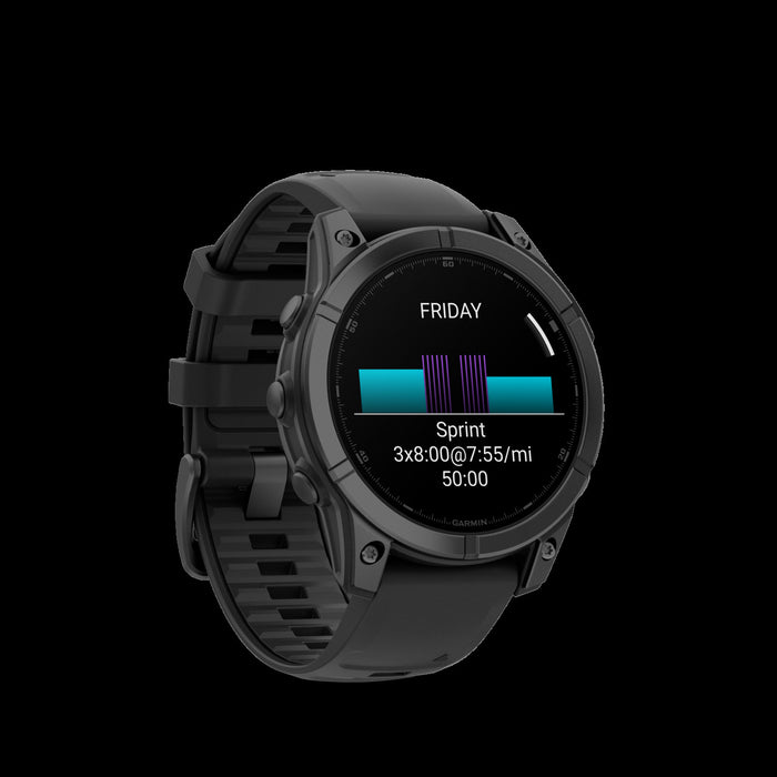 Garmin Fēnix E Amoled Gps Smartwatch 47 Mm - Military Spec 810, Multi Sport, Compass, Gyroscope And Barometric Altimeter 