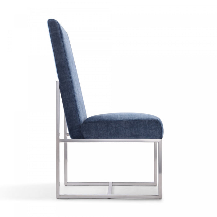 Element Modern 6-Piece Dining Chair Set in Blue