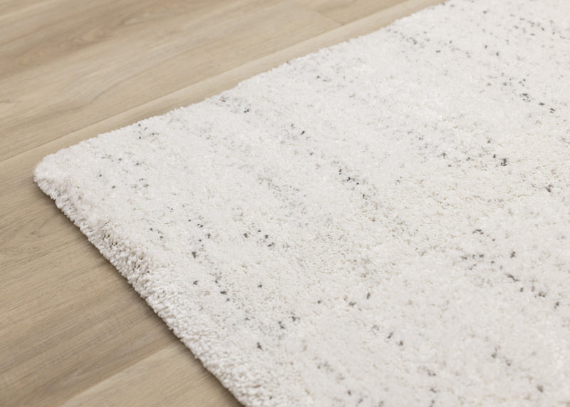 Surrey White Grey Speckled Rug, 3'11\" x 5'7\" Indoor Area Rug