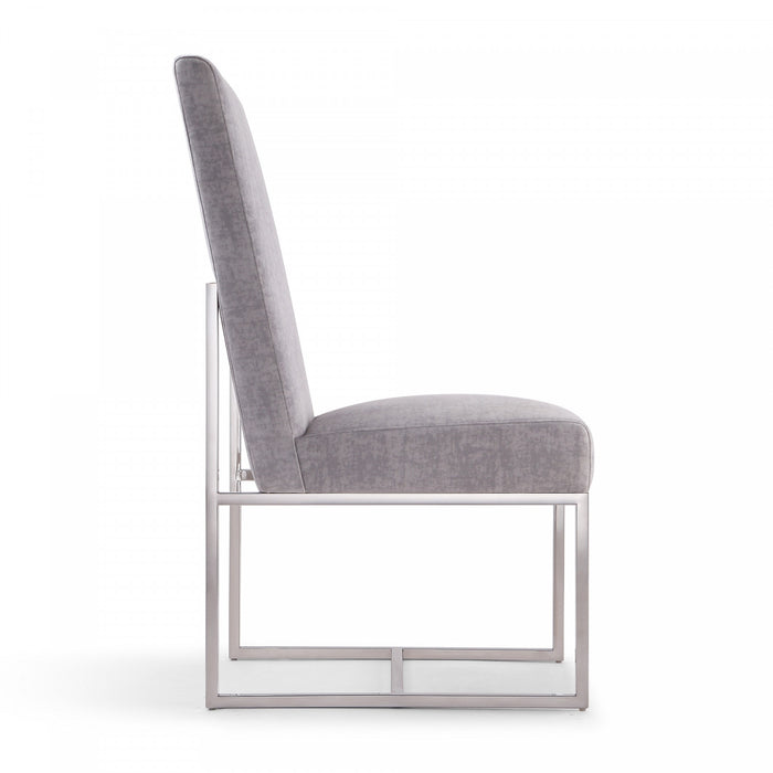 Element Modern 6-Piece Dining Chair Set in Gray