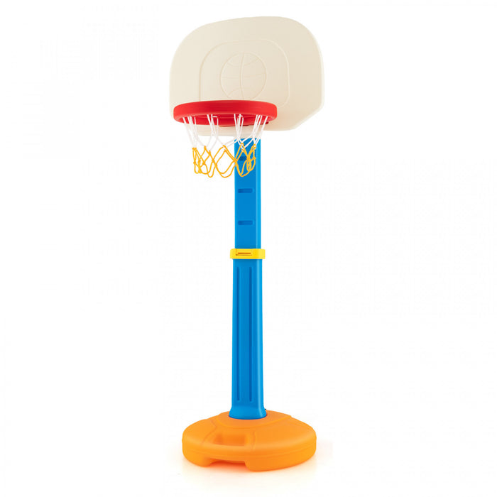 Costway Kids Basketball Hoop Stand Adjustable Height Indoor Outdoor Sports Game Toy