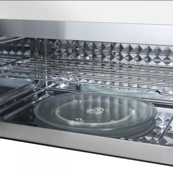 Forno Fornace 30-Inch Over the Range Convection Microwave, White – 1.5 cu.ft -FOTR3038-30WHT