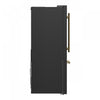 Forno Espresso Gallipoli 30-inch French Door Black Refrigerator, 17.5 cu.ft. - FFFFD1974-31BLK | Refrigerateur Espresso Gallipoli de 30 po a portes francaises, noir, 17,5 pi³ – FFFFD1974-31BLK
