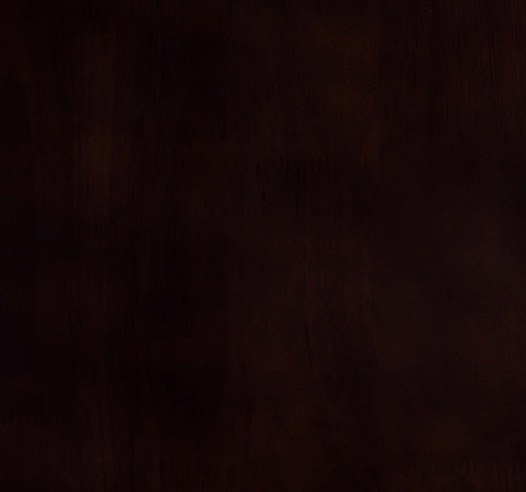 Artesia Modern Glam Glass Top Wood Coffee Table in Walnut