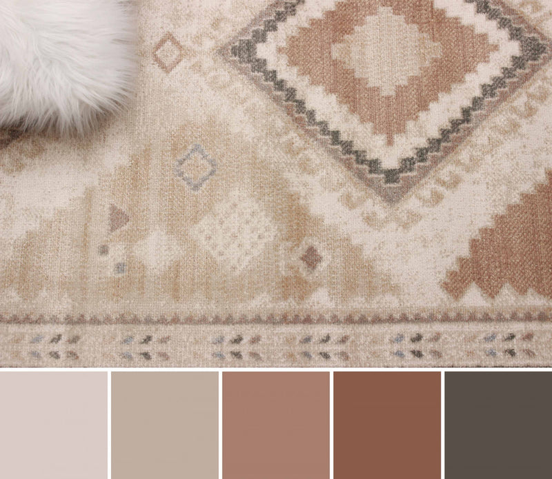 Lia Ivory Runner Area Rug - 2'8\" X 8'2\"  