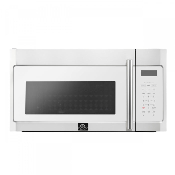 Forno Fornace 30-Inch Over the Range Convection Microwave, White – 1.5 cu.ft -FOTR3038-30WHT