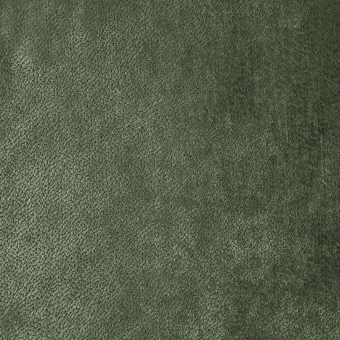 Verandah Mid-Century Modern Chenille Lounge Chair in Olive Green