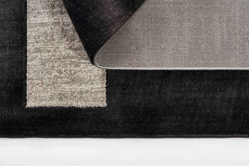 Erisa Contemporary 2'2\" x 7'7\" Runner Rug in Grey Indoor Area Rug