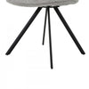 Bram Upholstered Modern Armless Dining Chair (Set of 2) | Chaise de salle a manger moderne Bram rembourree (ens. de 2)