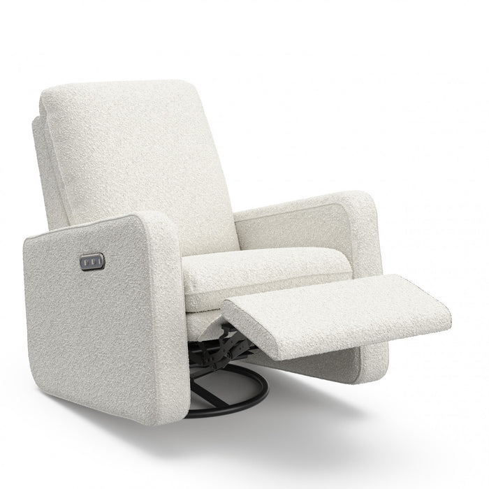 Graco Teddi Power Recliner - Ivory Boucle