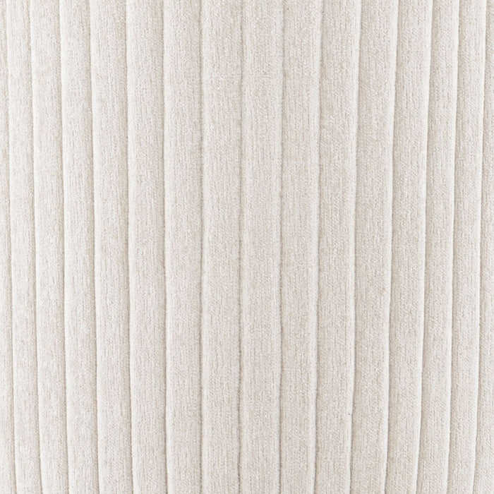 Leela Modern Chenille Swivel Lounge Chair in Cream - Set of 2 Accent Chair