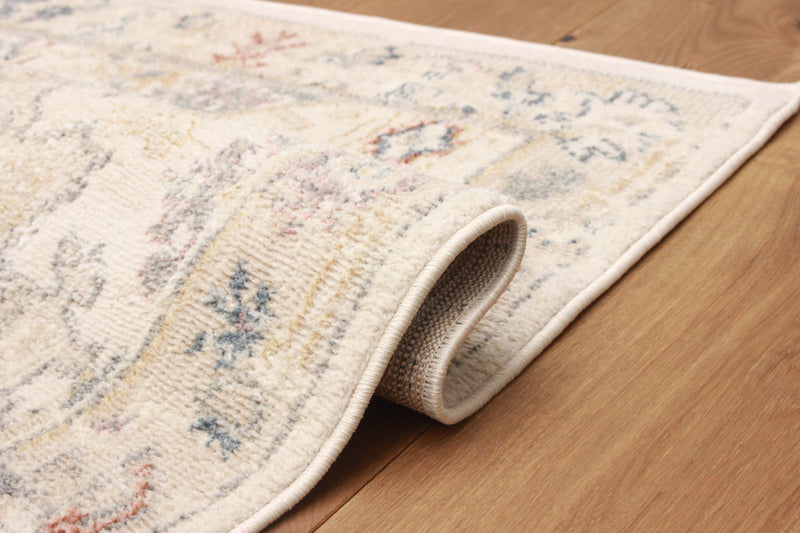 Rococo Ivory Runner Area Rug - 2'8\" X 8'2\"  