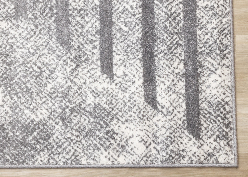 Covington Distressed Geometric Lines Indoor Area Rug - 6'7\" x 9'10\"
