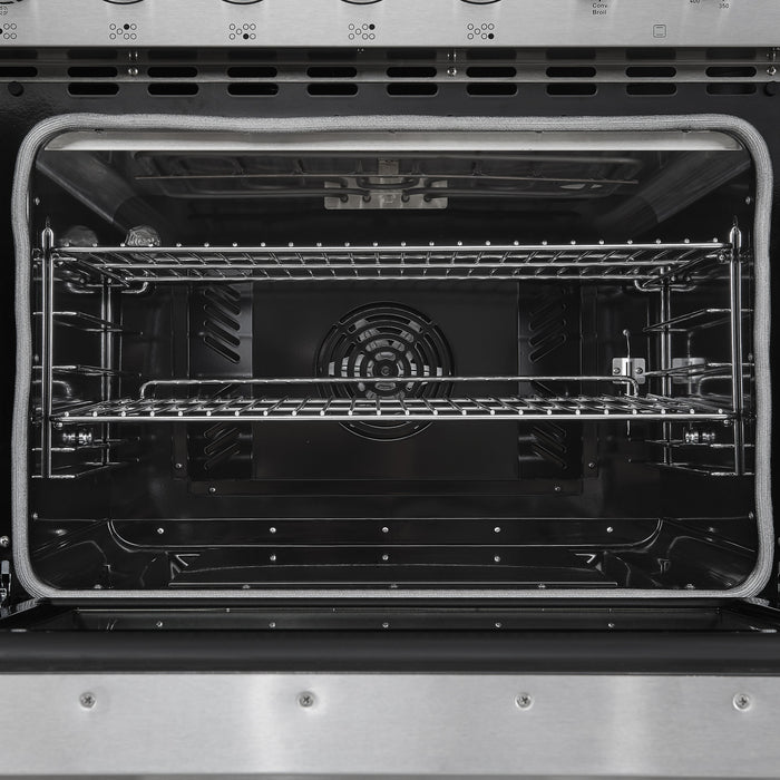 Forno Paolo 48 Inch Freestanding Electric Range, Stainless Steel, 6.7 cu.ft. - FFSEL6011-48