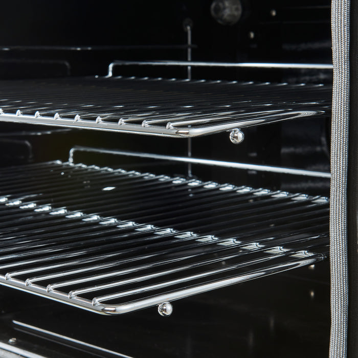 Forno Paolo 30\" Black Electric Range, 4.38 CU.FT. - FFSEL6011-30BLK