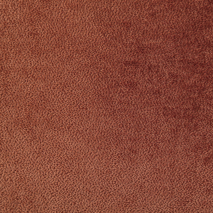 Concord Modern Glam Chenille Accent Bench in Terracotta