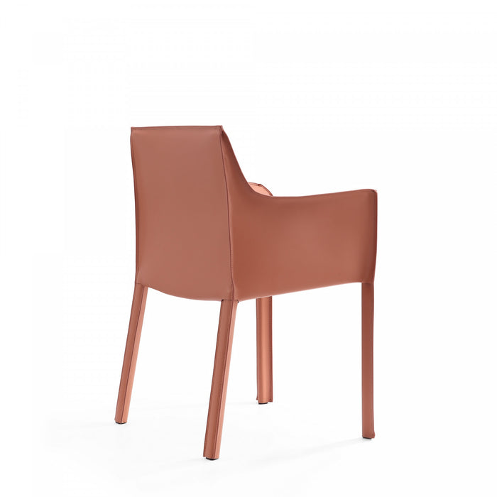 Paris Modern 6-Piece Dining Chair Set in Clay