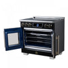 Forno Maximus 36 Inch Induction Range Black, 5.36 cu.ft - FFSIN0932-36BLK Electric Range | Cuisiniere a induction Maximus 36 pouces, noire, 5,36 pi³ - FFSIN0932-36BLK