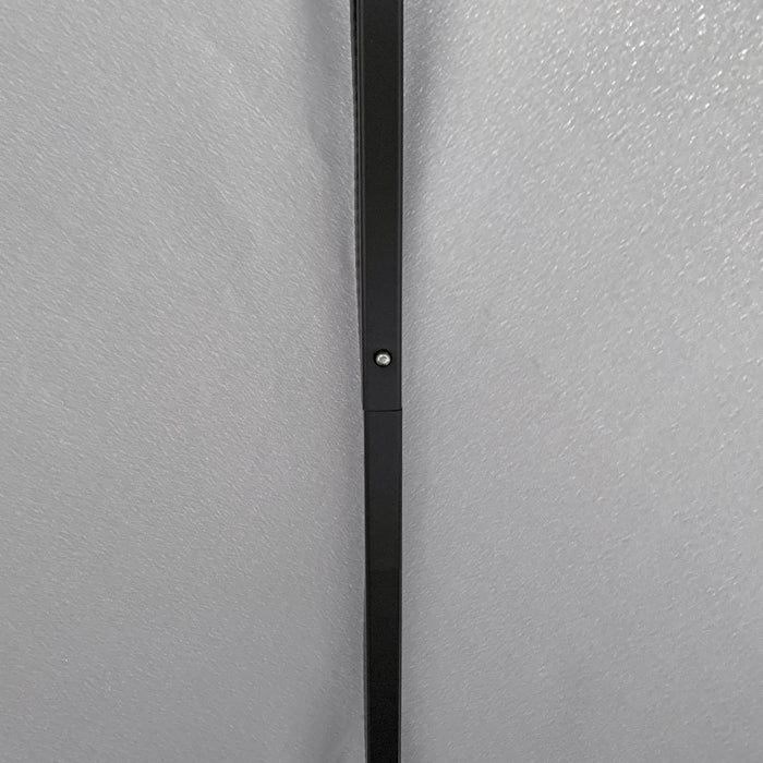 Outsunny 10' X 10' Patio Gazebo Outdoor Aluminum Frame Canopy Shelter With Curtains, Vented Roof For Garden, Lawn, Backyard And Deck, Grey