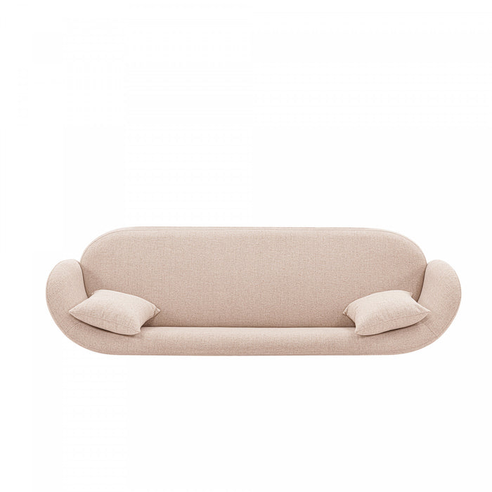 Siri Modern 2-Piece Sofa Set in Wheat