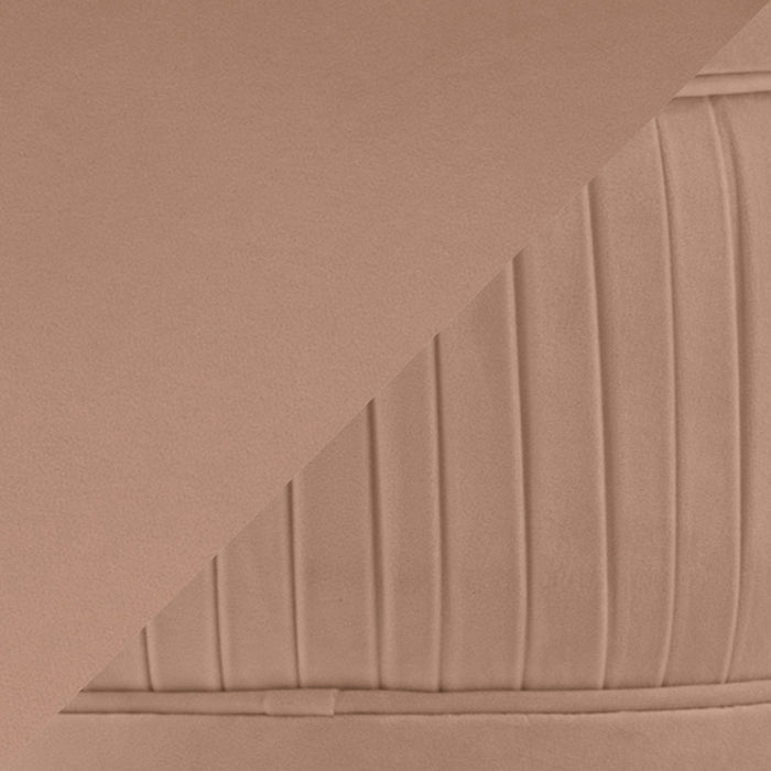 Kaya Modern Wood Velvet Dining Chair in Nude - Set of 2