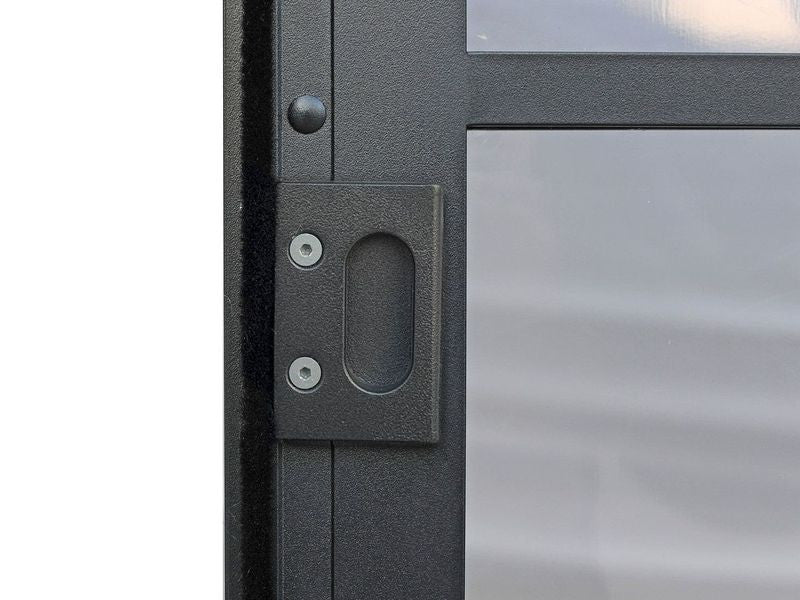 Florence - Wall Mounted Solarium 10x12 Polycarbonate Roof In Black