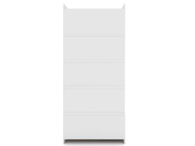 Mulberry Contemporary Modern 36\" Wardrobe Closet in White