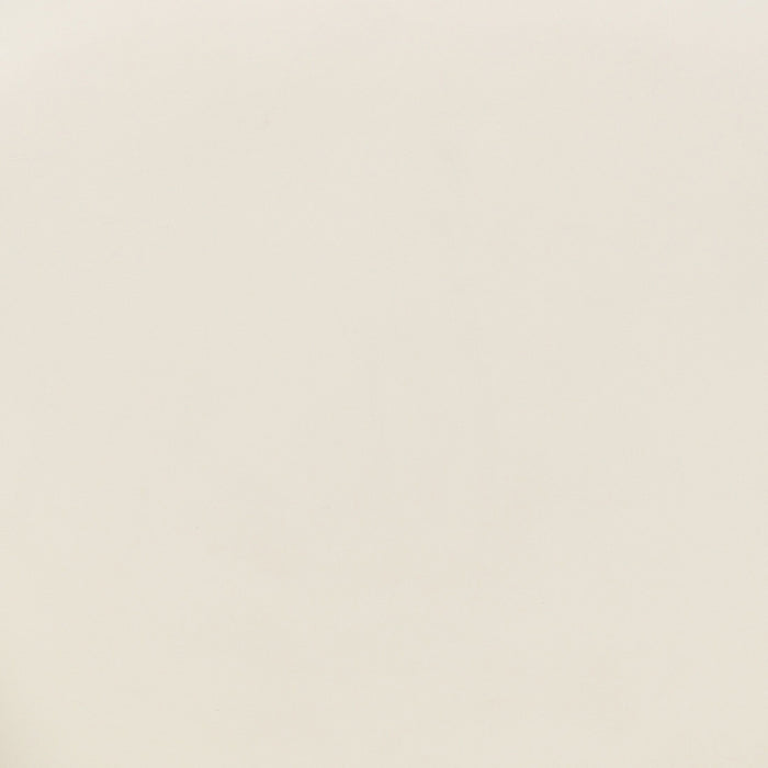 Onda Contemporary Vegan Leather Metal Counter Stool in Ivory