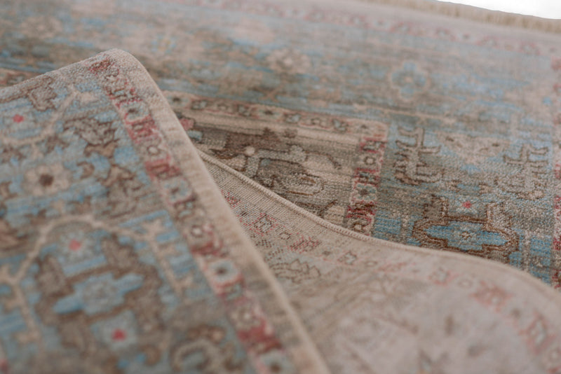 Bettina Traditional 8'0\" x Area Rug in Multi Indoor Area Rug