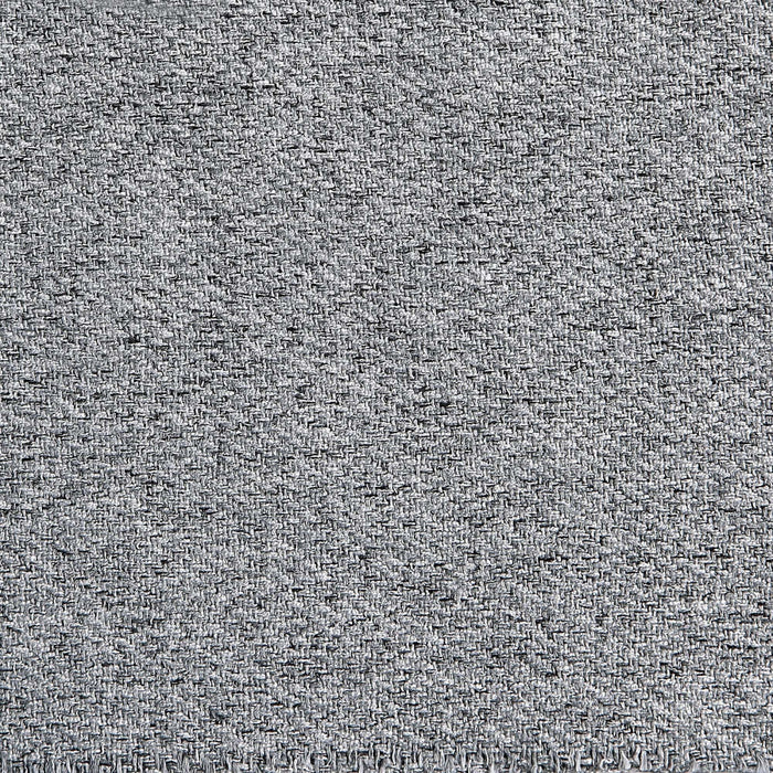 Bailey Mid-Century Modern Upholstered Accent Ottoman in Gray - Set of 2