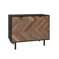 Liam Accent Cabinet - Black Brown