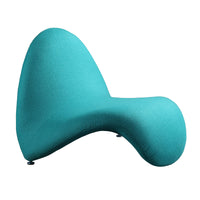 Manhattan Comfort Moma Wool Blend Accent Chair - Teal