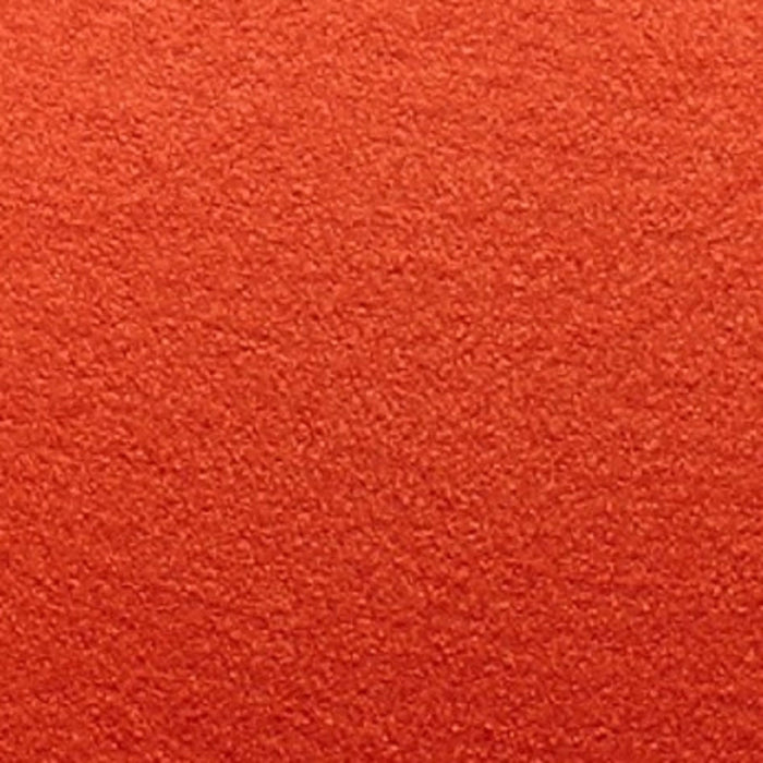 Manhattan Comfort Hopper Polished Chrome Wool Blend Adjustable Height Chair - Orange