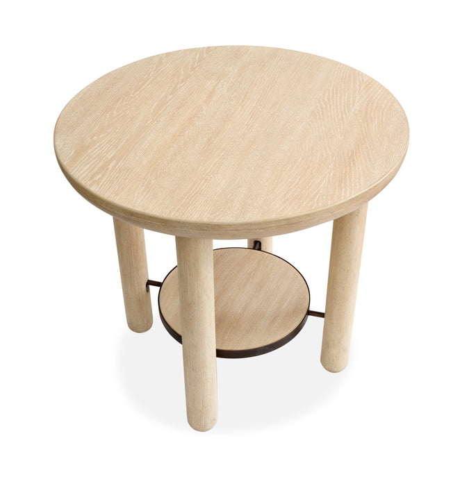 Adelaide 28\" End Table - Sanibel Brown