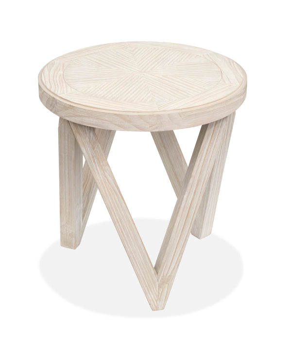 Albion 22\" End Table - Coconut Cream