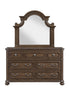 Ambrose Bedroom Dresser Mirror – Brown | Miroir de commode de chambre à coucher Ambrose - brun