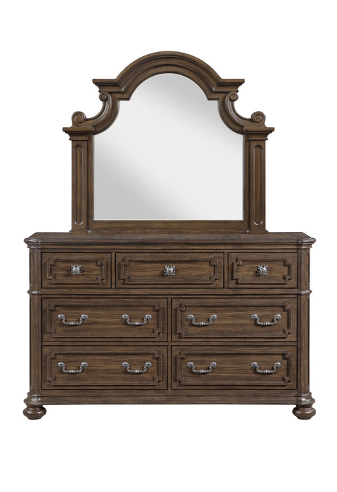 Ambrose Bedroom Dresser Mirror – Brown