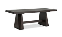 Arden Dining Extension Table with Trestle Base, 84-108