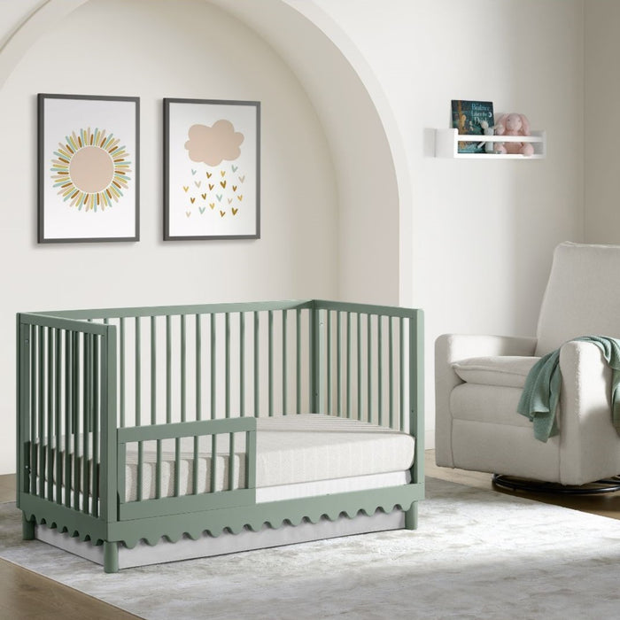 Aubrey Convertible Crib/Toddler Bed Pkg - Green