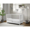 Aubrey Convertible Crib/Toddler Bed Pkg - White | Ensemble de lit de bébé convertible en lit de bambin Aubrey - blanc