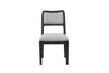 Austin Dining Chair with Polyester Fabric - Taupe/Brown  | Chaise de salle à manger Austin en tissu de polyester - taupe et brun