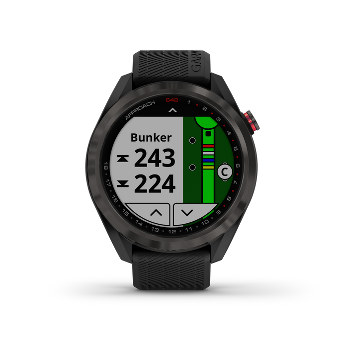 Garmin Approach® S42 Gps Golf Smartwatch - Fitness Tracker W/ Multi-gnss Support - Gunmetal